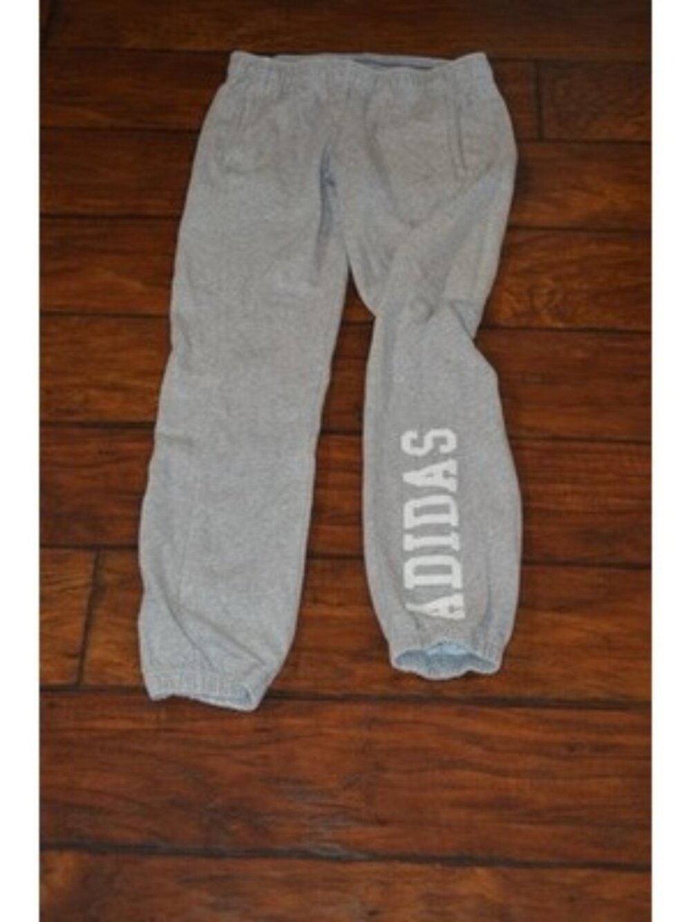 Womens Size S Adidas Gray Joggers Pants Casual Athleisure Activewear Streetwear